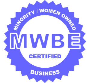 minority and women-business owned badge
